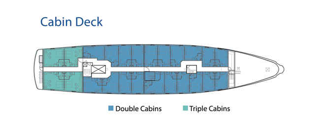 GPS La Pinta Cabin Deck Plan.jpg (93061 bytes)